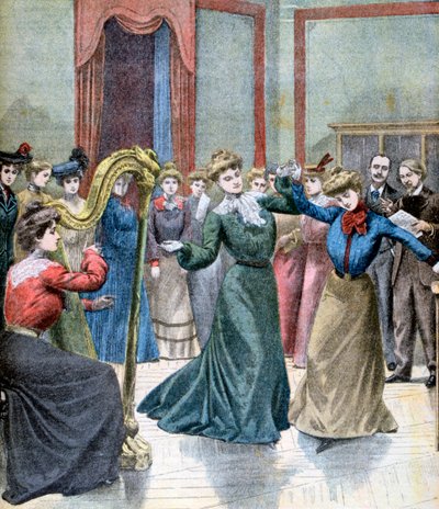 O conservatório de Mimi Pinson, 1902 de Unbekannt