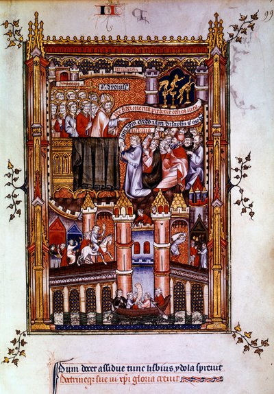 A conversão de Lisbius, 1317 de Unbekannt