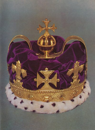 A coroa feita para o príncipe de Gales em 1729, 1953 de Unbekannt