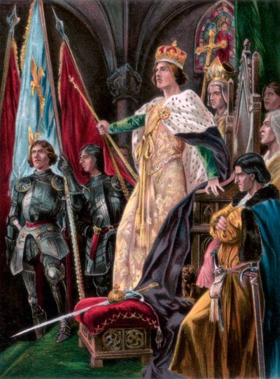 A exortação dirigida a Eduardo IV, Westminster, 29 de junho de 1461, 1902 de Unbekannt