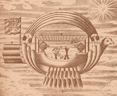 O navio voador, c1709 1919 de Unbekannt