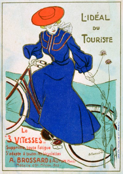 A bicicleta turística ideal, Brossard, 3 velocidades, 1903 de Unbekannt