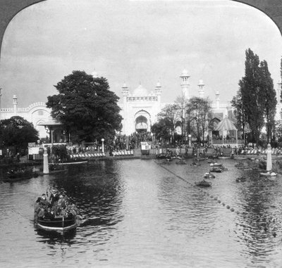 O lago na Exposição do Império Britânico, Wembley, Londres, c1925 de Unbekannt