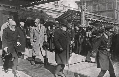 A última foto do rei Edward, 1910. de Unbekannt