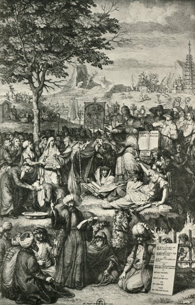 As principais religiões do mundo, c1723, 1908. de Unbekannt