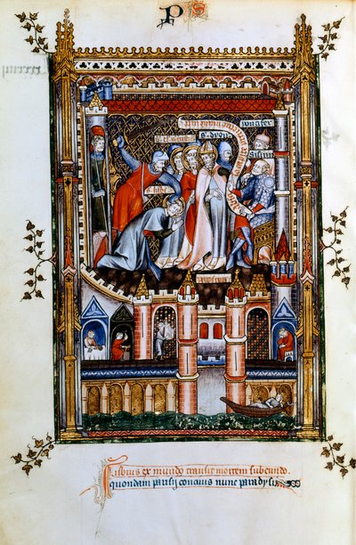 O martírio de Lisbius, 1317 de Unbekannt