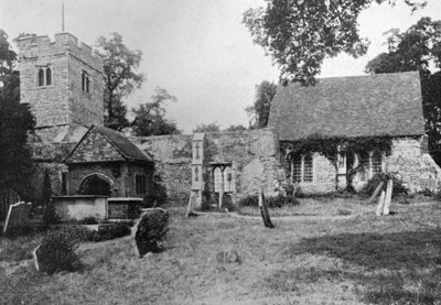 A igreja velha, Chingford, Essex, 1924-1926 de Unbekannt
