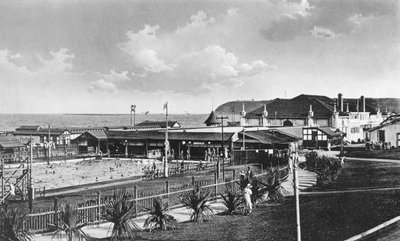 Os banhos de natação ao ar livre, Durban, África do Sul de Unbekannt