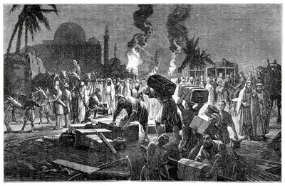A rota terrestre, Boulak, Egito, 1900 de Unbekannt