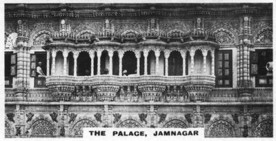 O palácio, Jamnagar, Índia, c1925 de Unbekannt