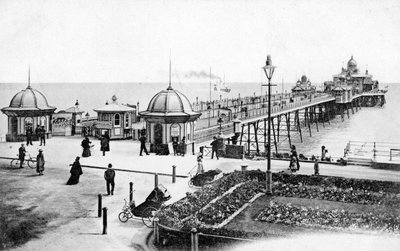 O cais de Eastbourne, East Sussex, c1900s-c1920s de Unbekannt