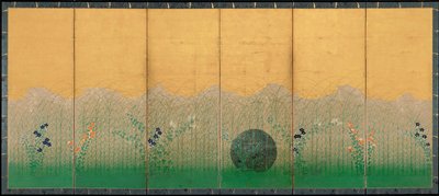 A planície de Musashi, ca 1760 de Unbekannt
