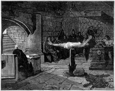 A questão extraordinária, forma extrema de tortura, 1882-1884 de Unbekannt