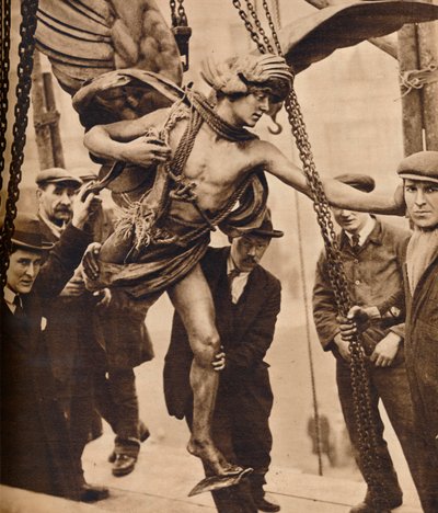 A remoção de Eros, 1925, 1938 de Unbekannt