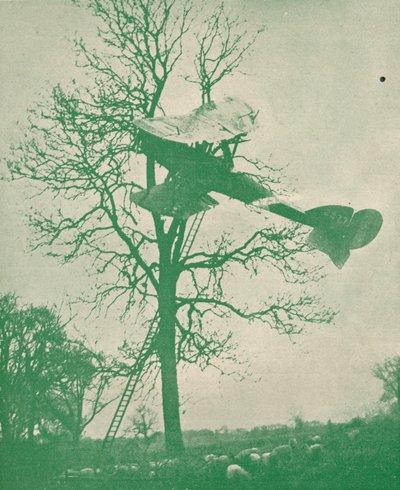 Os riscos de vôo noturno, c1918 1919 de Unbekannt