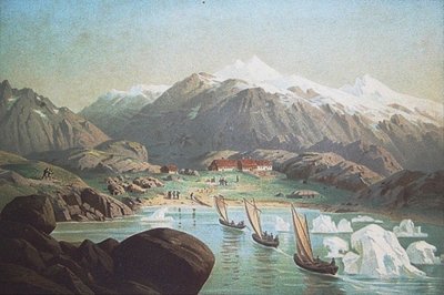 A segunda expedição norte-polar alemã ao Ártico e à Groenlândia em 1869 de Unbekannt