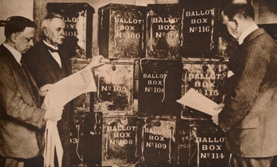 A segunda eleição geral de 1924 1935 de Unbekannt