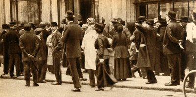 O naufrágio do Lusitania, maio de 1915, 1933. de Unbekannt