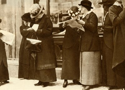 O naufrágio do Lusitania, maio de 1915, 1935. de Unbekannt