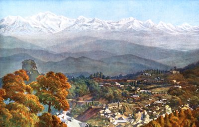 As neves de Jalapahar, Darjeeling, Índia, início do século XX de Unbekannt