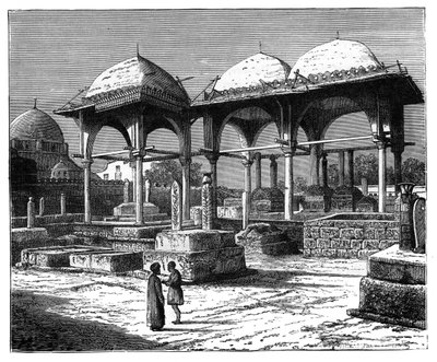O túmulo dos mamelucos, c1890 de Unbekannt