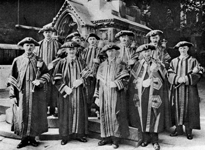As contas da ala, Guildhall, Londres, 1926-1927 de Unbekannt