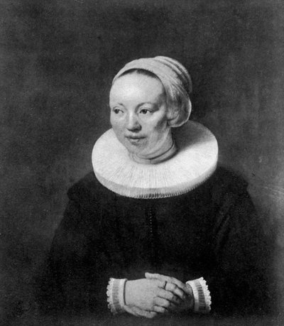 A esposa de Nicolas Berghem, 1647, 1901 de Unbekannt