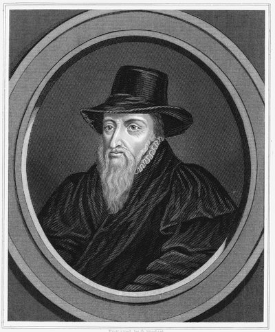 Theodore Beza, reformador religioso francês, c1600 c1851 de Unbekannt