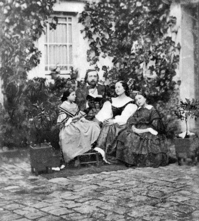 Theophile Gautier, poeta francês, dramaturgo, romancista, jornalista e crítico literário, c1857 de Unbekannt