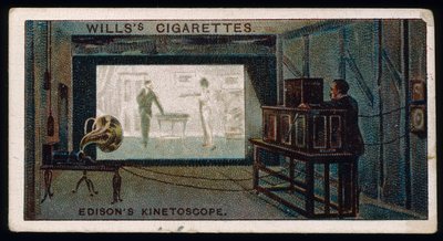 Teatro cinético de Thomas Alva Edisons, c1892 de Unbekannt