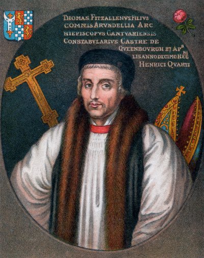 Thomas Arundel, Arcebispo de Canterbury e Lord Chancellor de Unbekannt