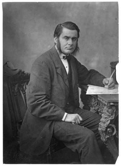 Thomas Henry Huxley, biólogo britânico, 1866 de Unbekannt