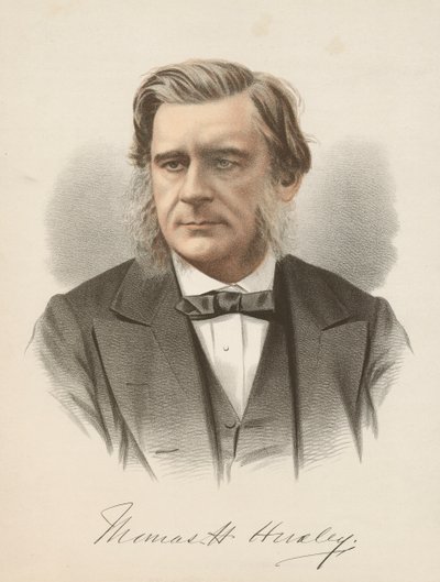 Thomas Henry Huxley, biólogo inglês, c1880 de Unbekannt