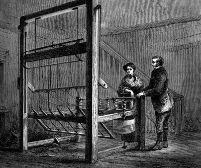 Thomas Highs fiação jenny, c1880 de Unbekannt