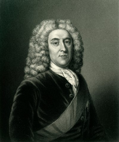 Thomas Holles Pelham, duque de Newcastle, KG, c1740, c1884. de Unbekannt