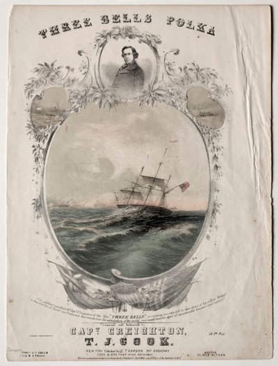 Three Bells Polka, 1854. de Unbekannt
