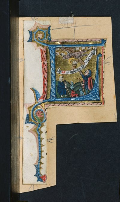 Três estacas de um missal, c. 1470-1500. de Unbekannt
