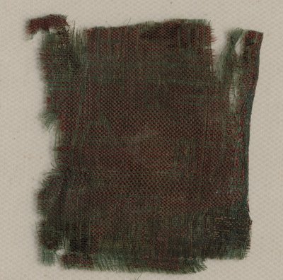 Três fragmentos de seda gótica italiana, 1300. de Unbekannt