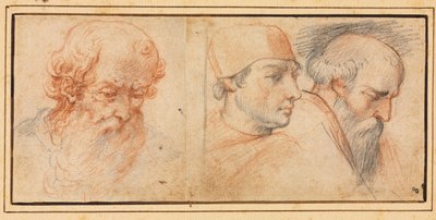 Três estudos principais, 1600s. de Unbekannt