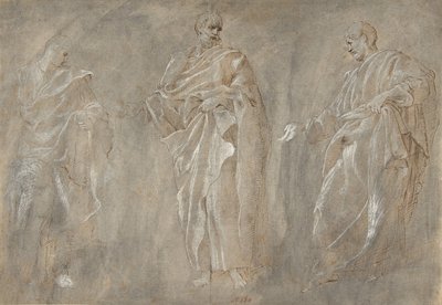 Três Figuras em Pé, século XVI. de Unbekannt