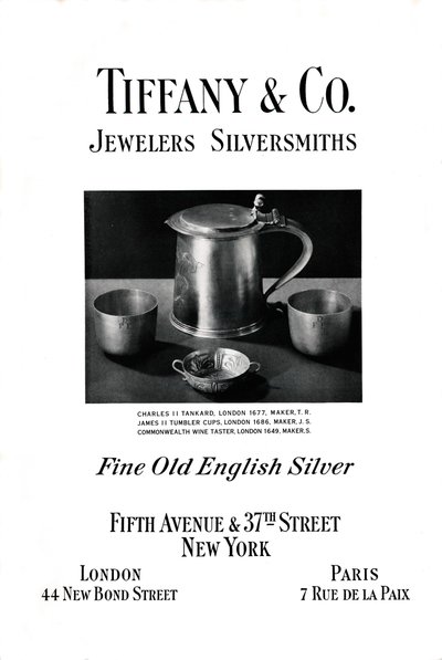 Anúncio da Tiffany & Co., 1937 de Unbekannt