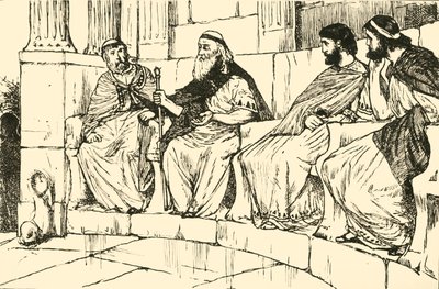 Timelon na Assembléia de Syracusan, 1890. de Unbekannt