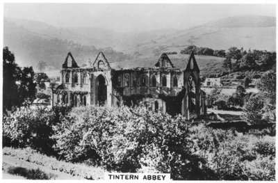 Abadia de Tintern, Monmouthshire, País de Gales, 1937 de Unbekannt