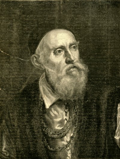 Titians Portrait of Himself, 1882. de Unbekannt