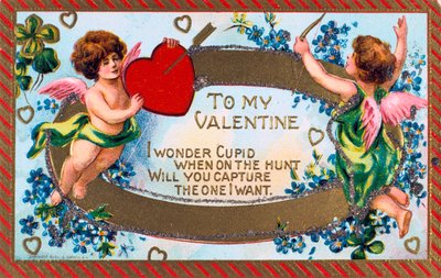 To My Valentine, cartão americano de namorados, c1908 de Unbekannt