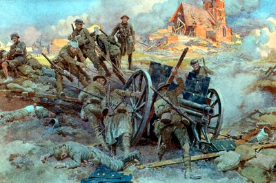 Aos Vencedores !, Primeira Guerra Mundial, 1917-1918 de Unbekannt