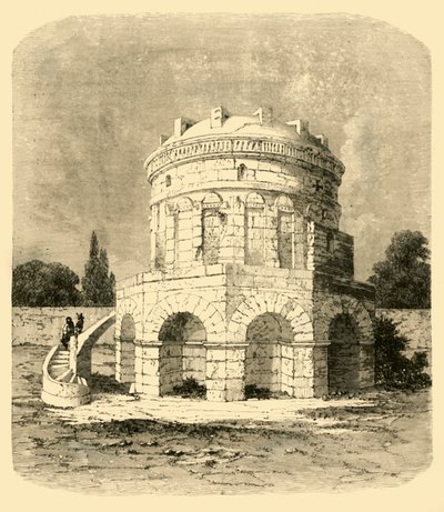 Túmulo de Teodorico, Ravena, 1890. de Unbekannt