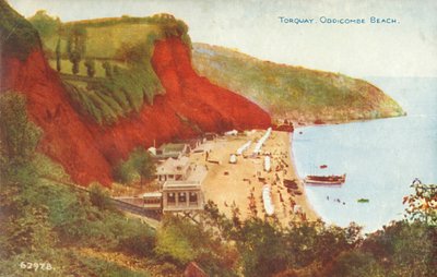 Torquay, Oddicombe Beach, final do século XIX e início do século XX. de Unbekannt