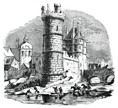 Tour de Nesle, Paris, século XVII, 1870 de Unbekannt