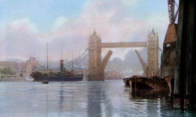 Tower Bridge, Londres, c1930s de Unbekannt